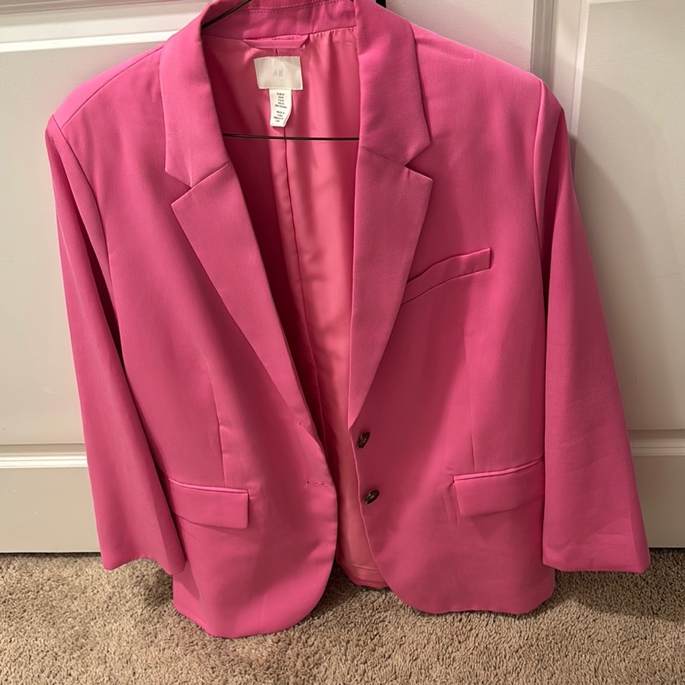 Vibrant Pink Blazer
